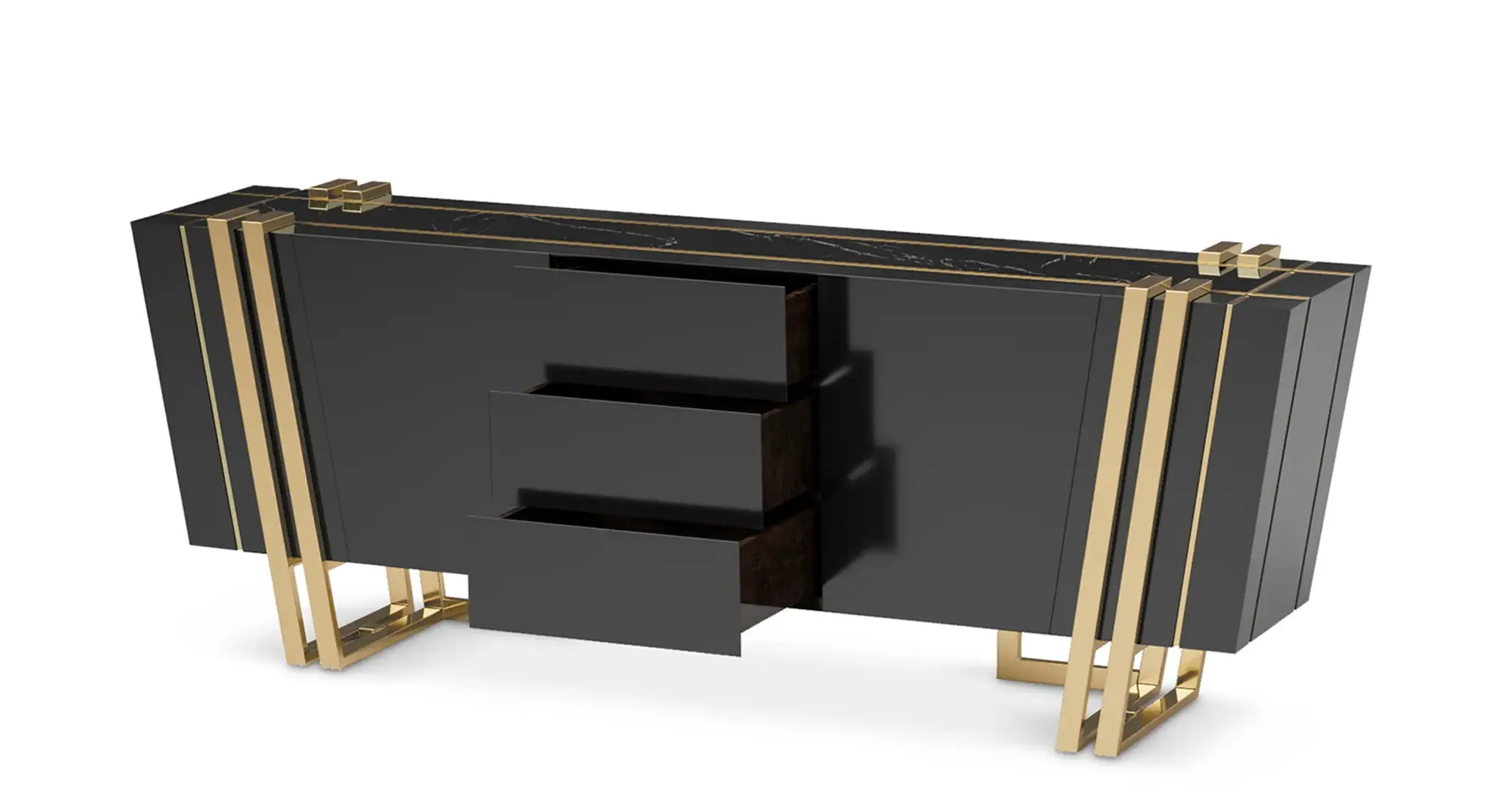 Credenza Nera Ascend