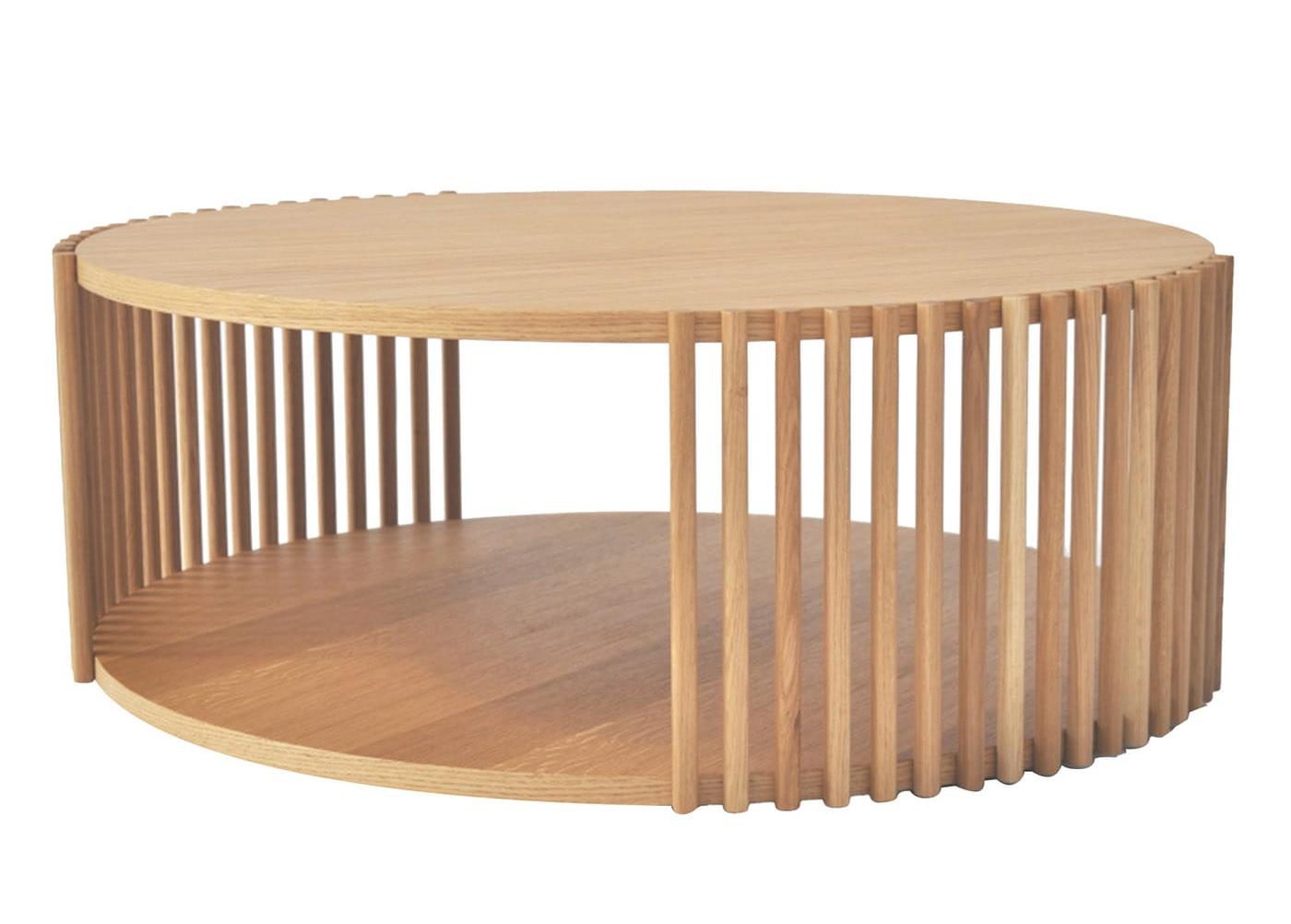 Tavolino da Caffè Elegante Grande in Rovere Tavolino da Caffè Elegante Grande in Rovere