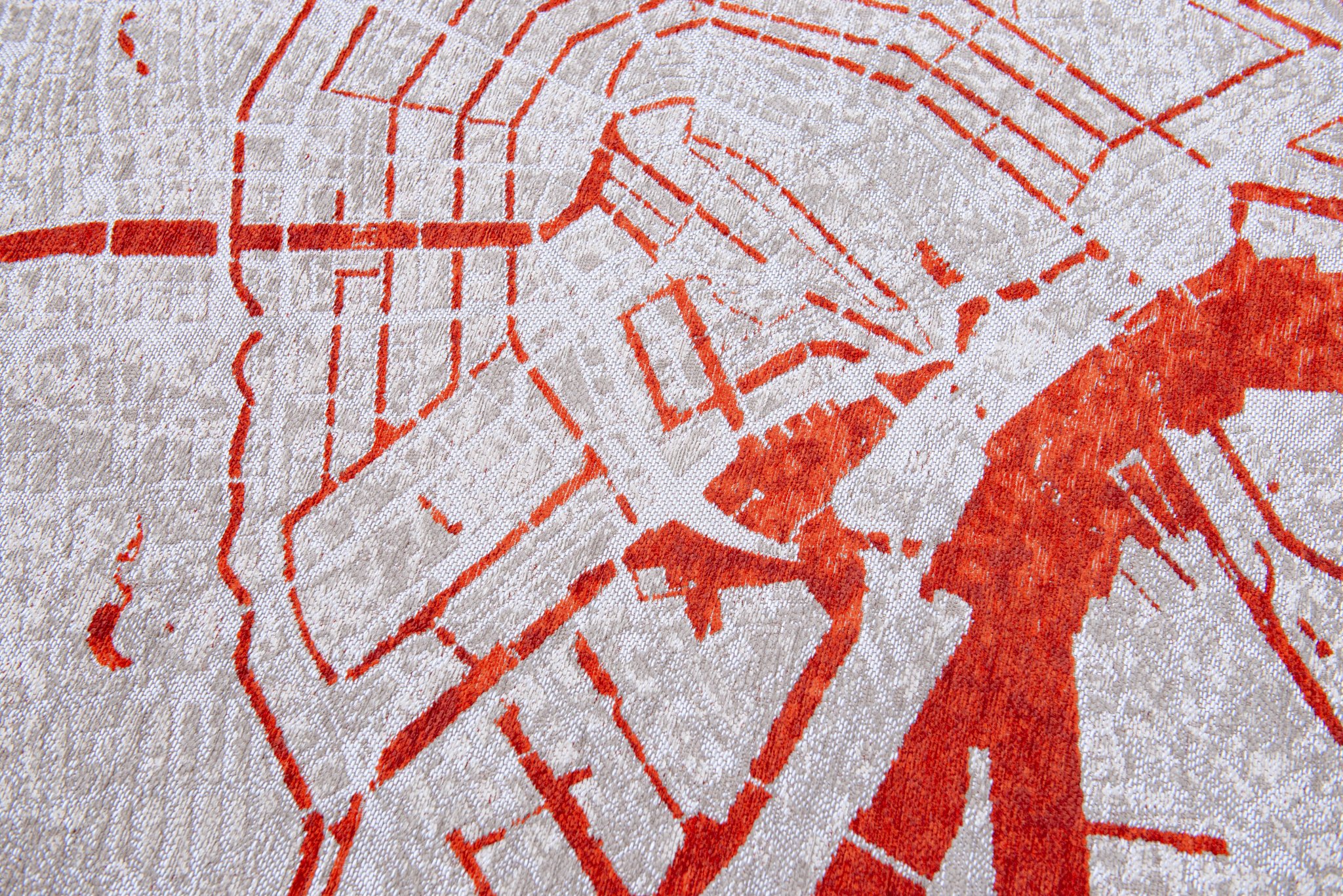 Tappeto Orange Cut 9323