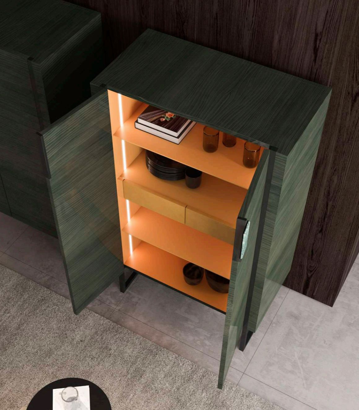 Mobile Legno Luci Mobile Legno Luci