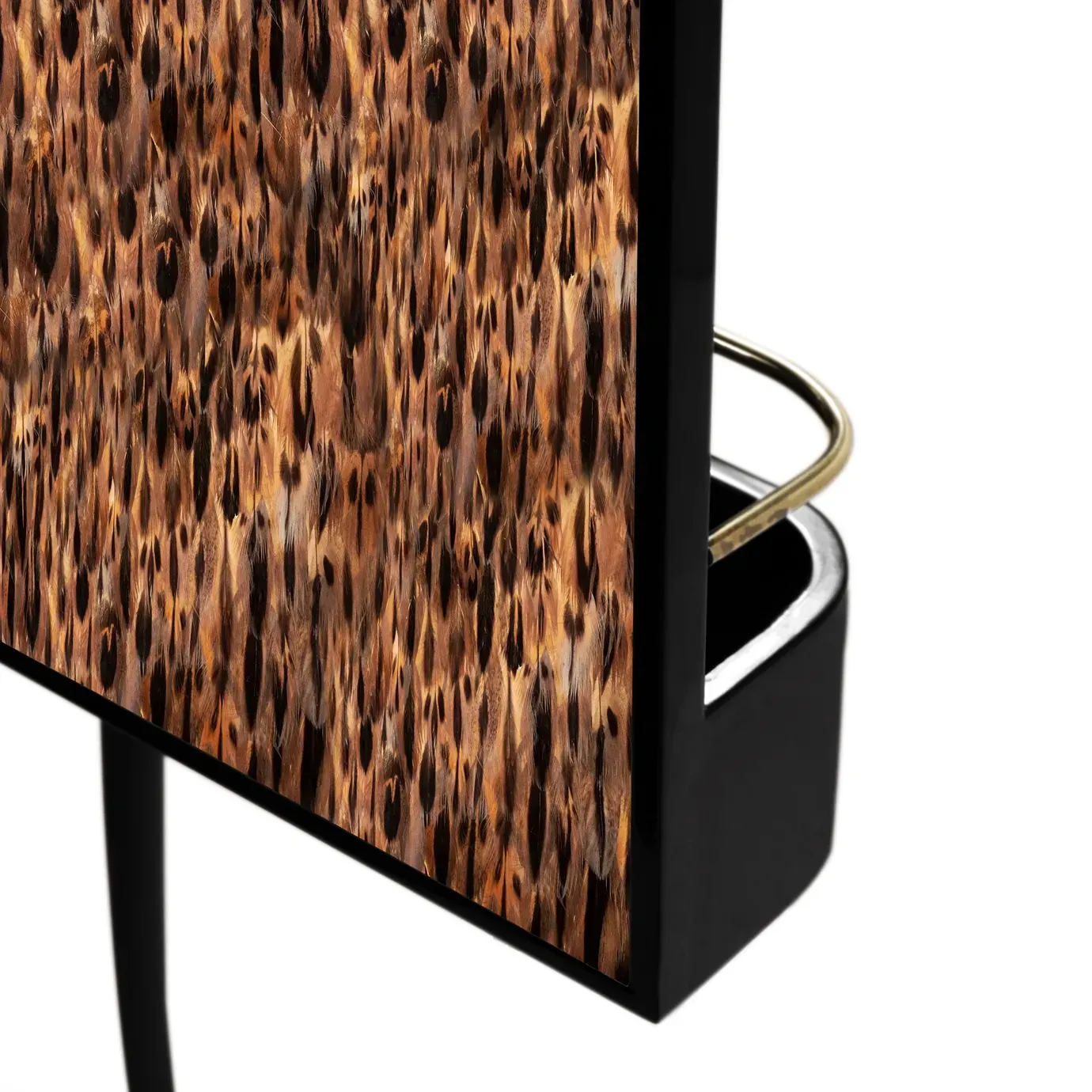 Allure Mobile Bar Piume Dorate
