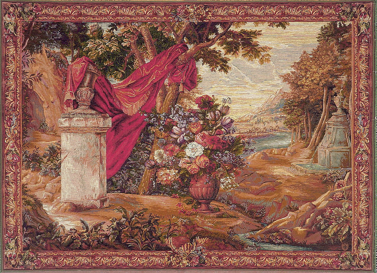 Arazzo Drappeggio Fiorito | Misura: 110 × 150 cm Arazzo Drappeggio Fiorito | Misura: 110 × 150 cm