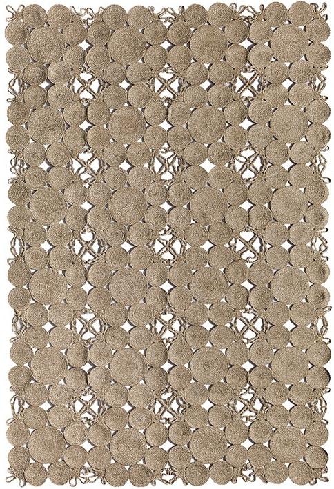 Tappeto Indiano Intrecciato Beige Tappeto Indiano Intrecciato Beige