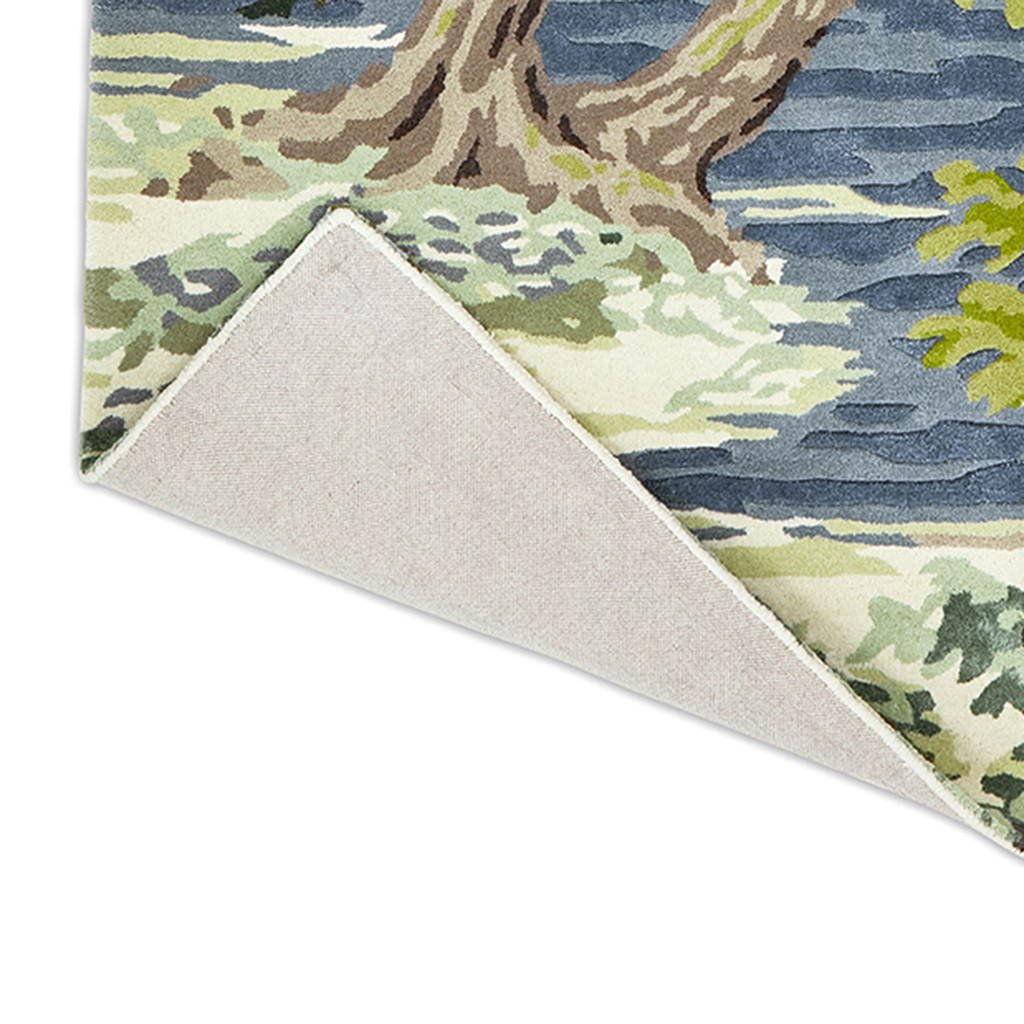 Tappeto Ancient Canopy Verde Foresta