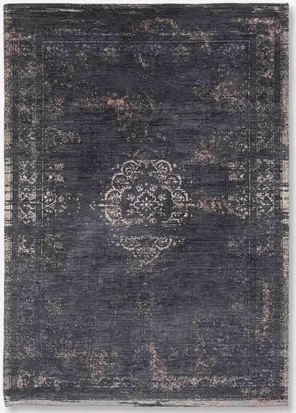 Tappeto Stile Vintage Nero Minerale 8263