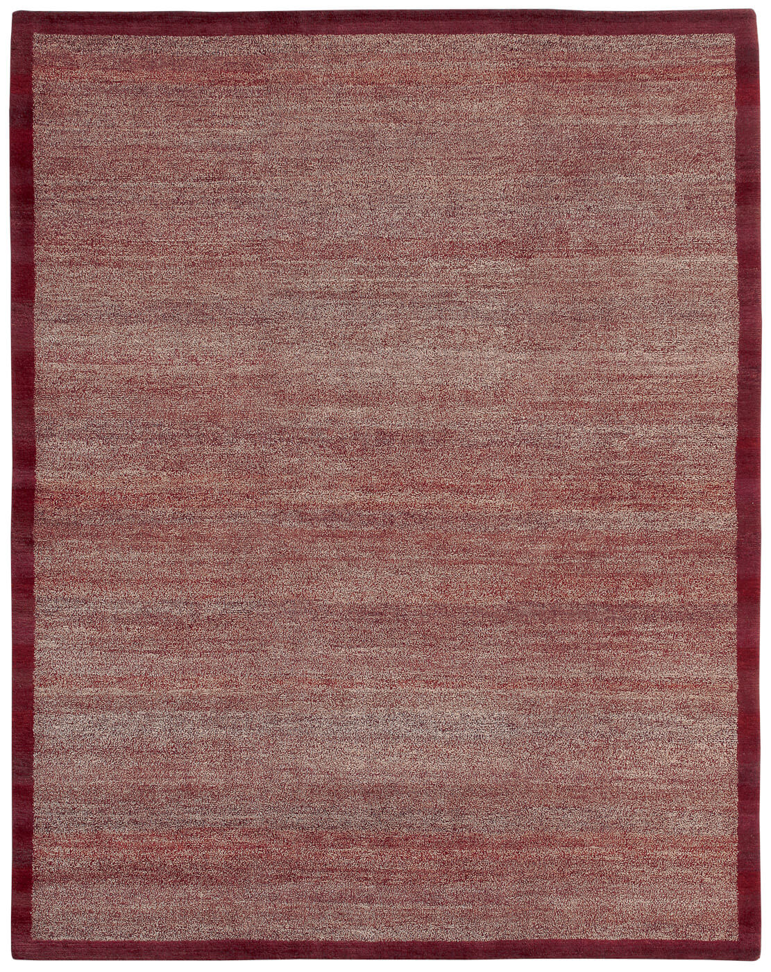 Tappeto Mauro Bordo Rosso Scuro