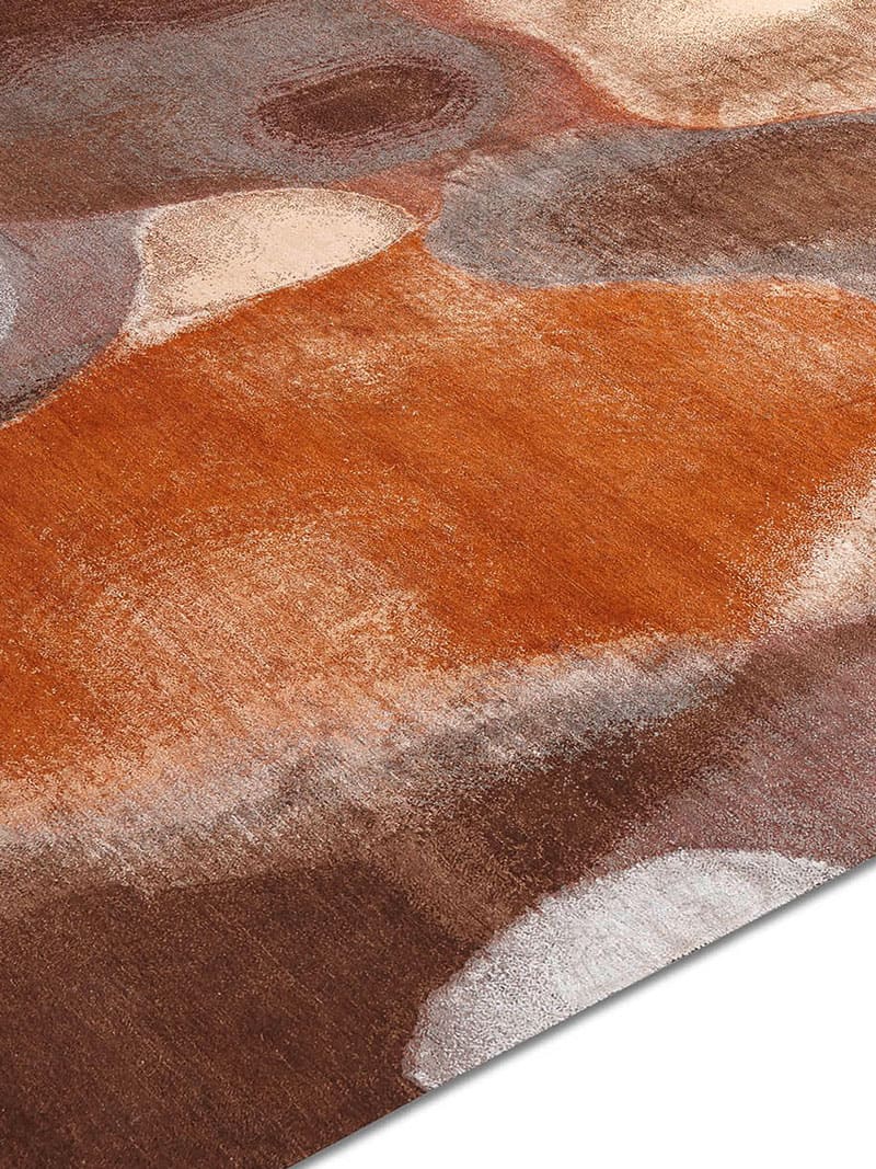 Tappeto Lusso Rame/Malva | Misura: 122 × 183 cm