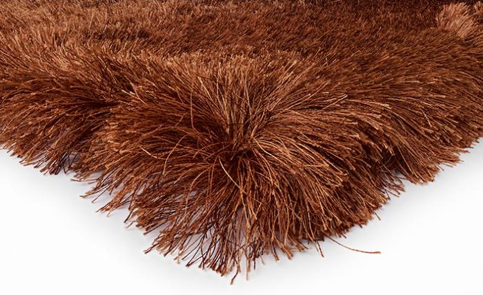 Tappeto Aster Shaggy Marrone