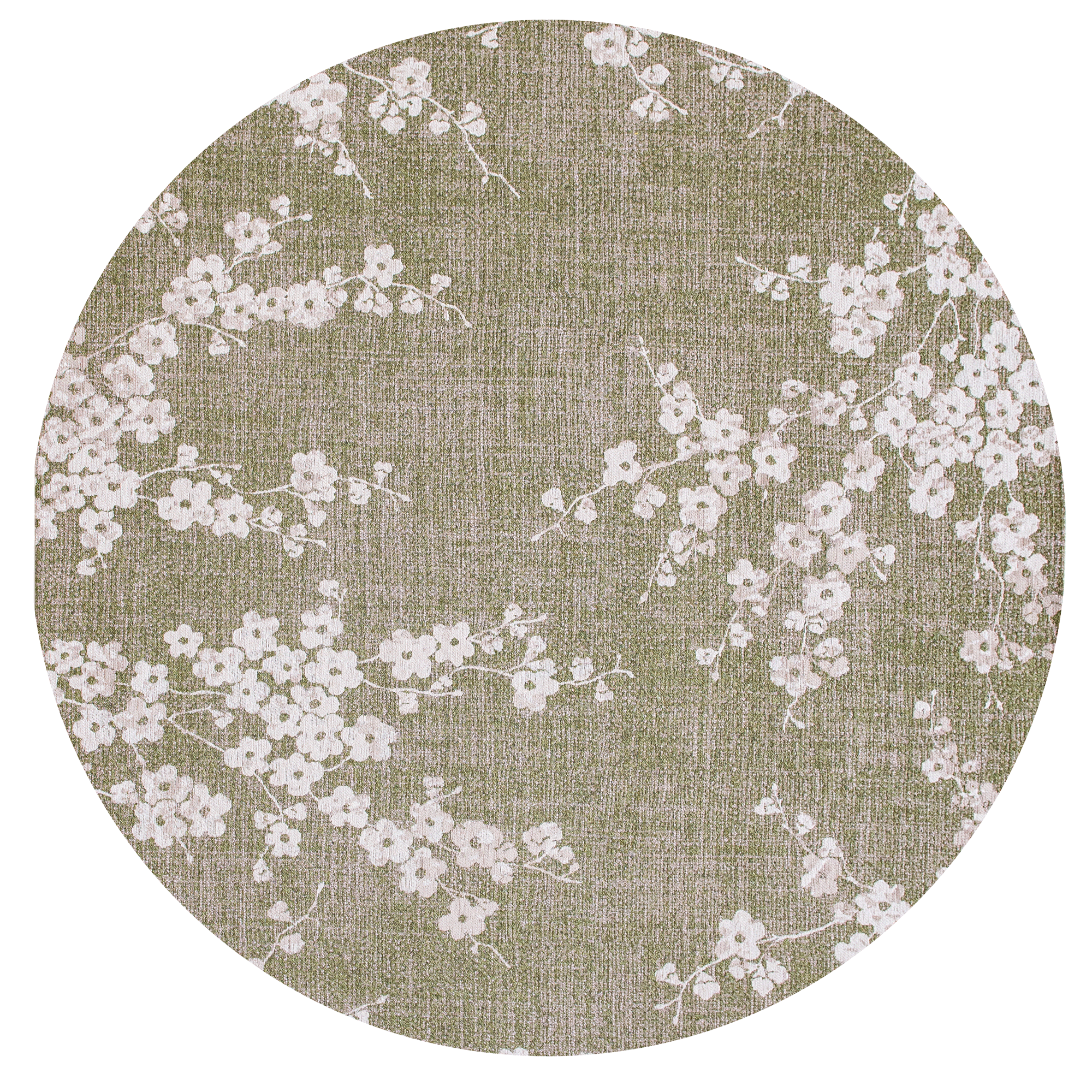 Tappeto Rotondo Wet Garden 9372 | Misura: Ø 240 cm