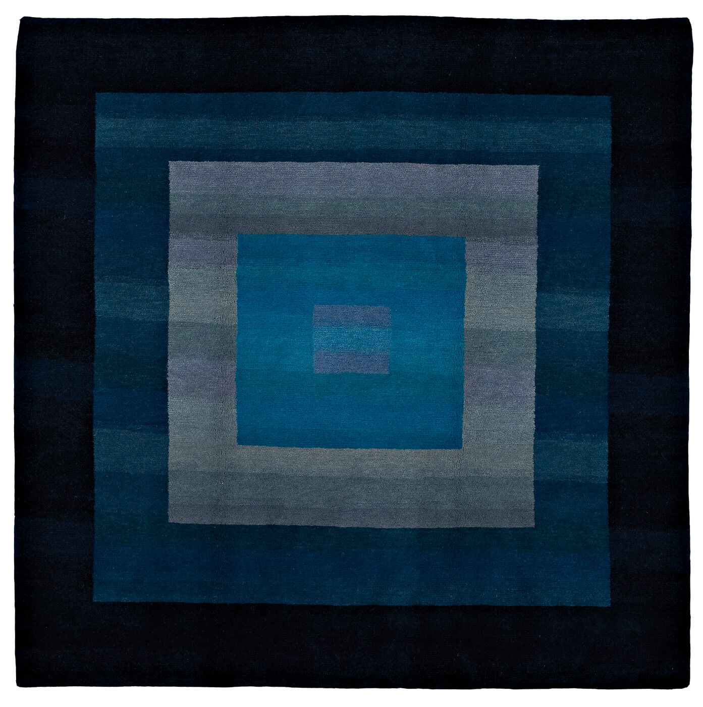 Tappeto 5 Bordi Blu Navy