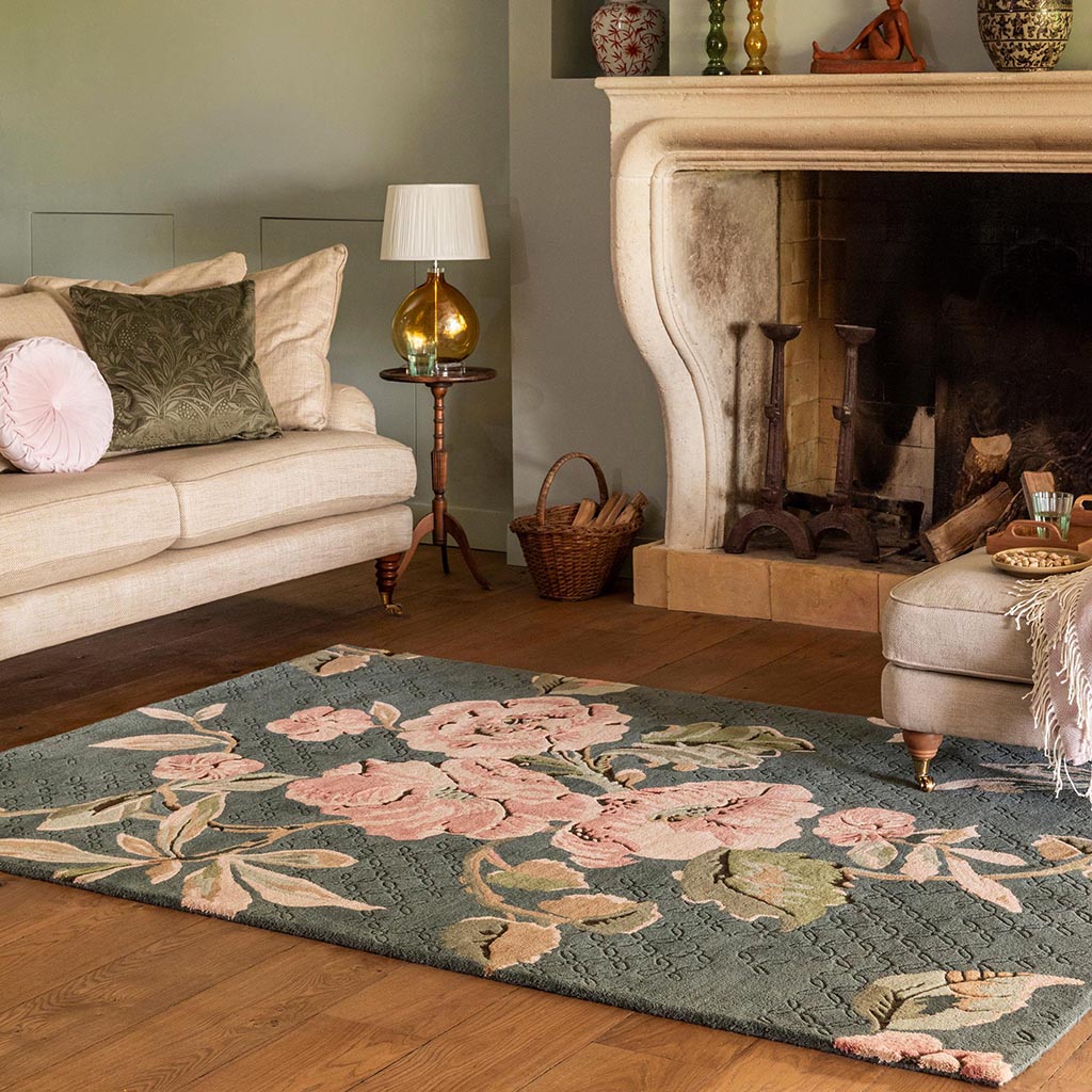Tappeto Sentiero Aylworth Verde Felce | Misura: 250 × 350 cm