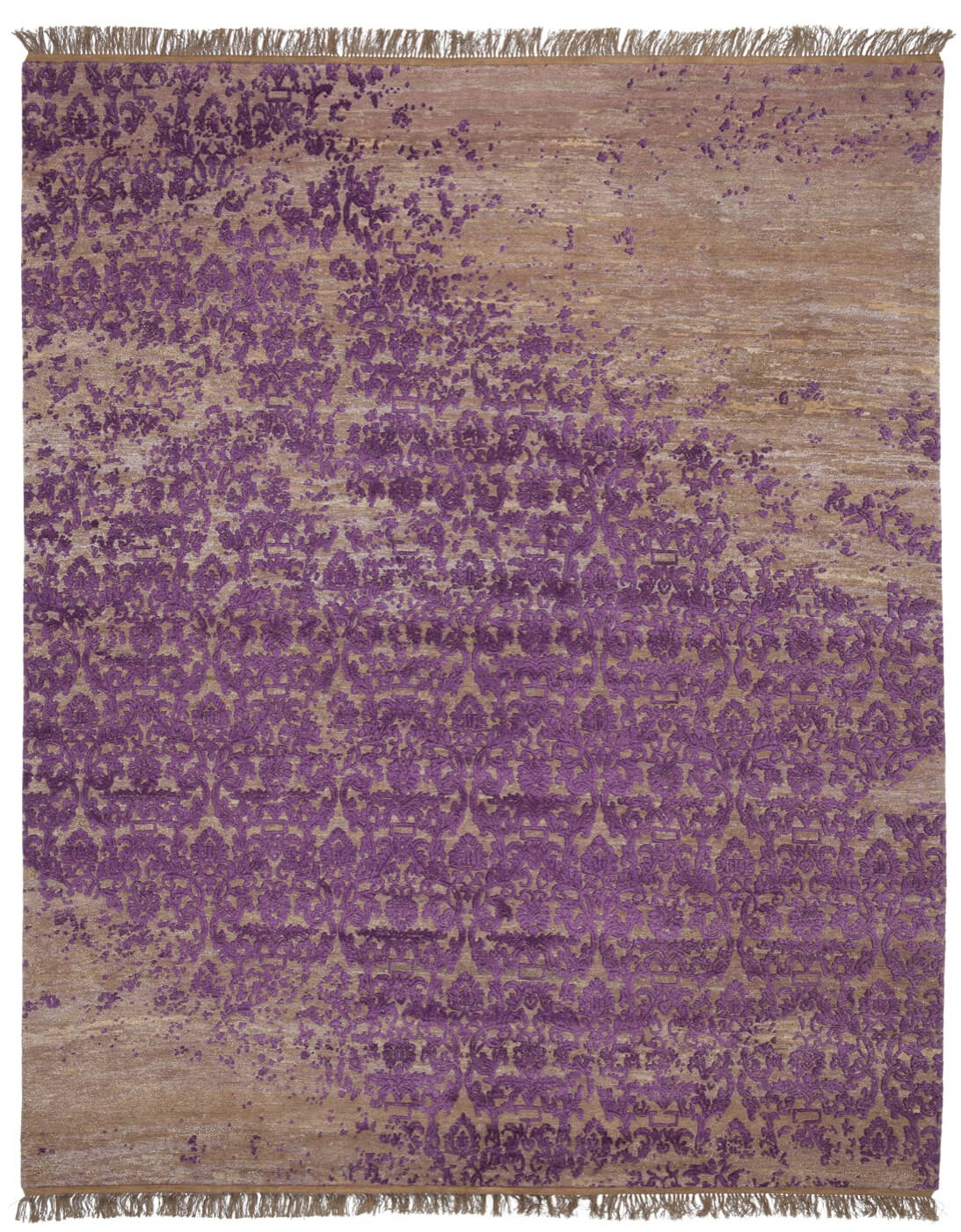 Tappeto Roma Radi Raved Viola Grigio | Misura: 450 × 550 cm