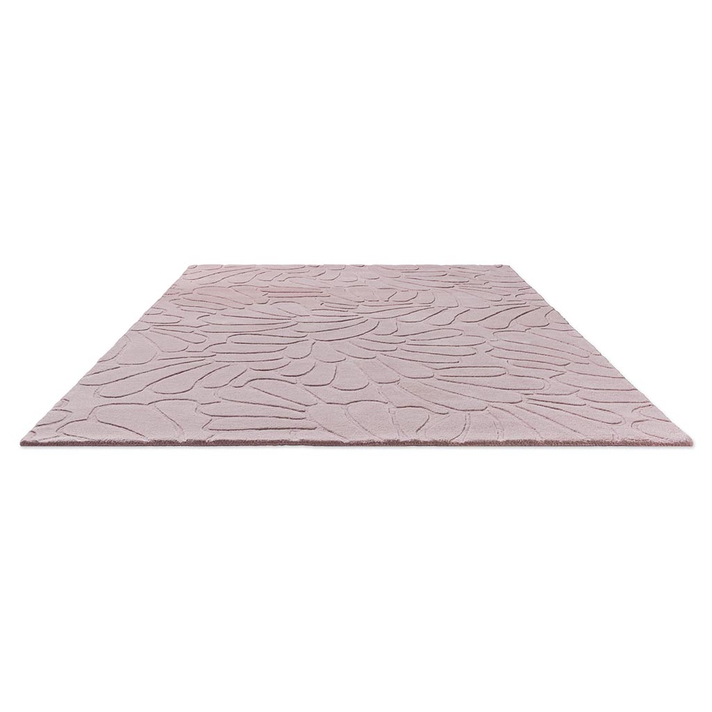 Tappeto Petali Coleby Rosa Gesso