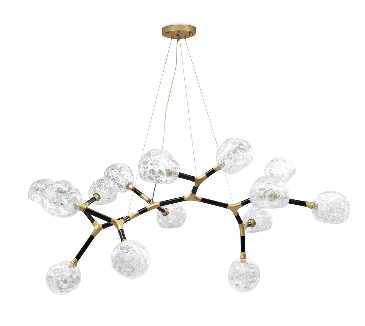 Grande Lampada a Sospensione Irregolare Multi-Tonalità