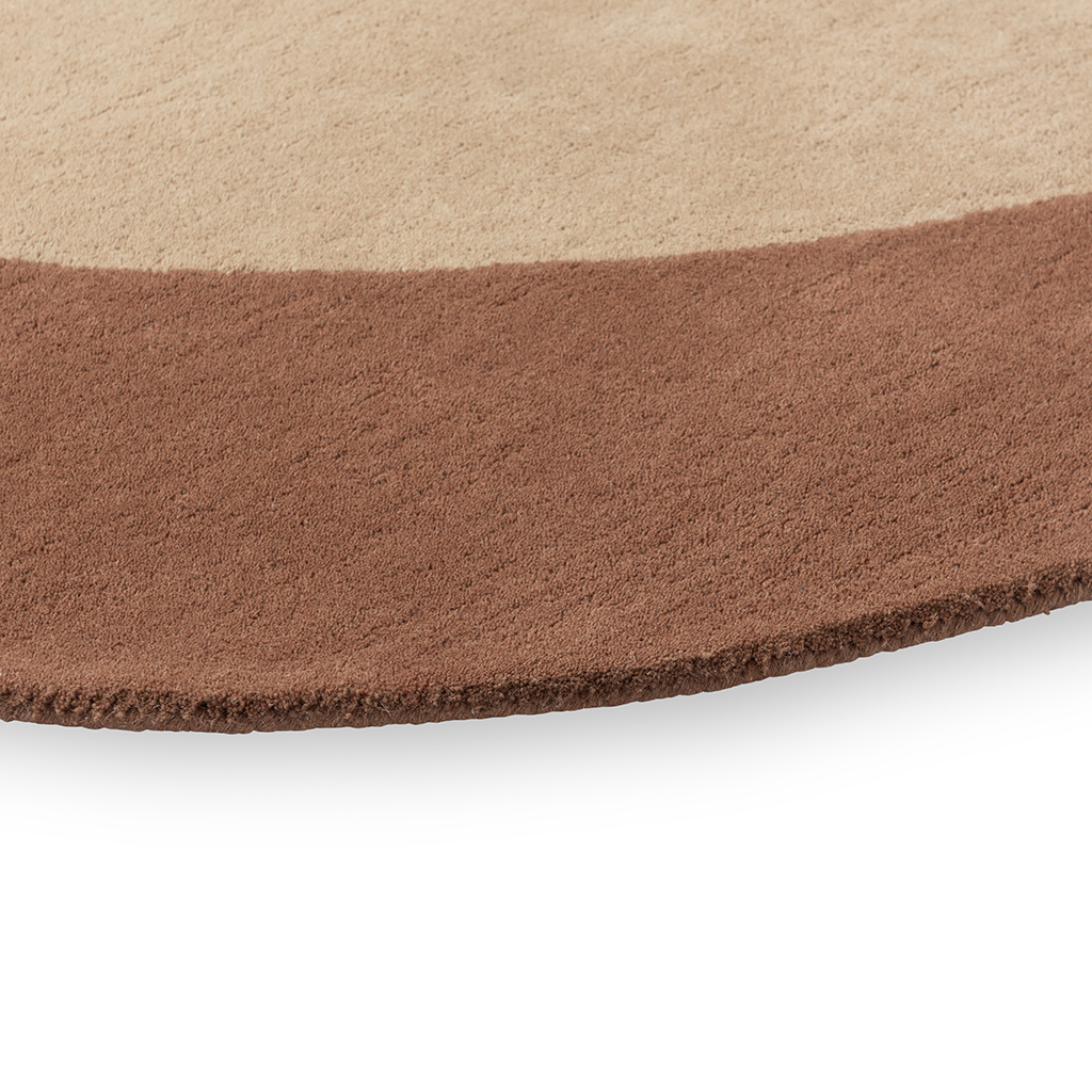 Tappeto Elemento Moore Caramello