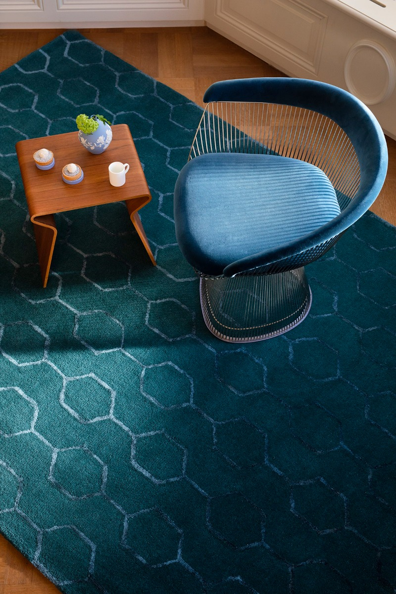 Tappeto Gio Teal