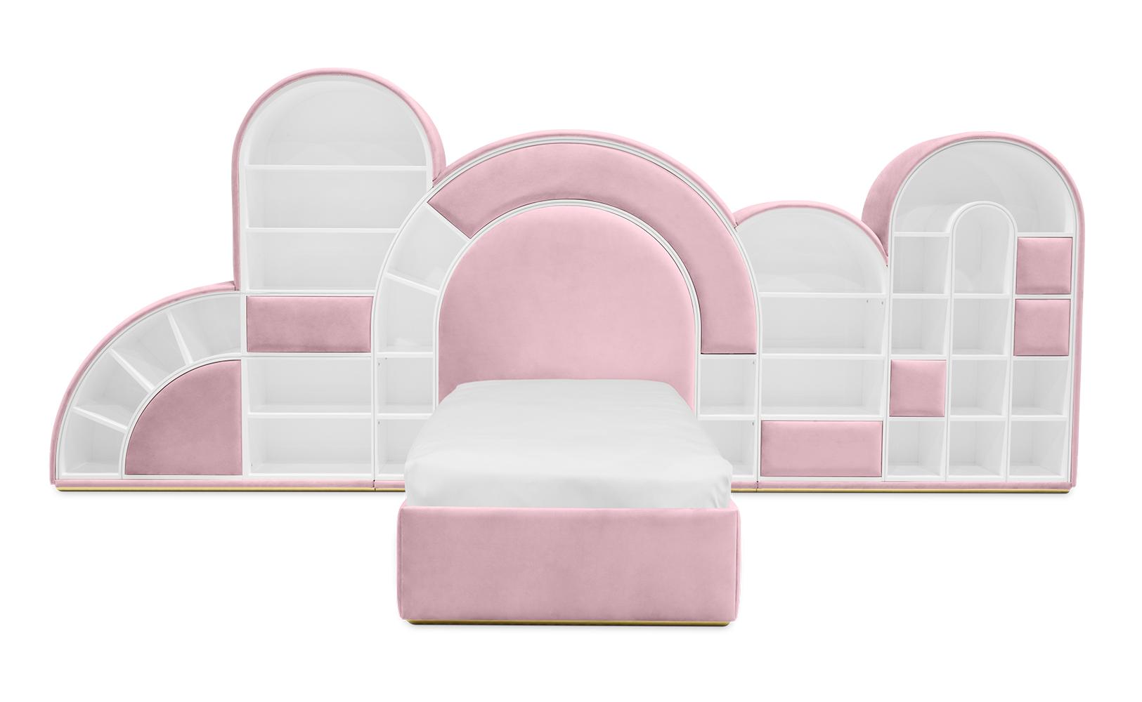 Letto Per Bambini Bubblegum Marshmallow Pink