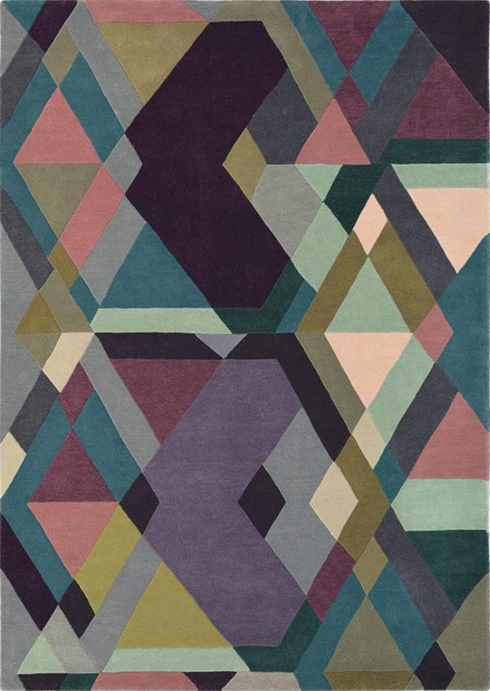 Tappeto Mosaic Light-Purple 57605 | Misura: 170 × 240 cm