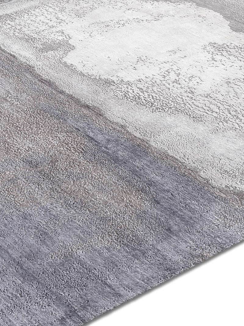 Tappeto Lusso Bianco Argento | Misura: 170 × 240 cm