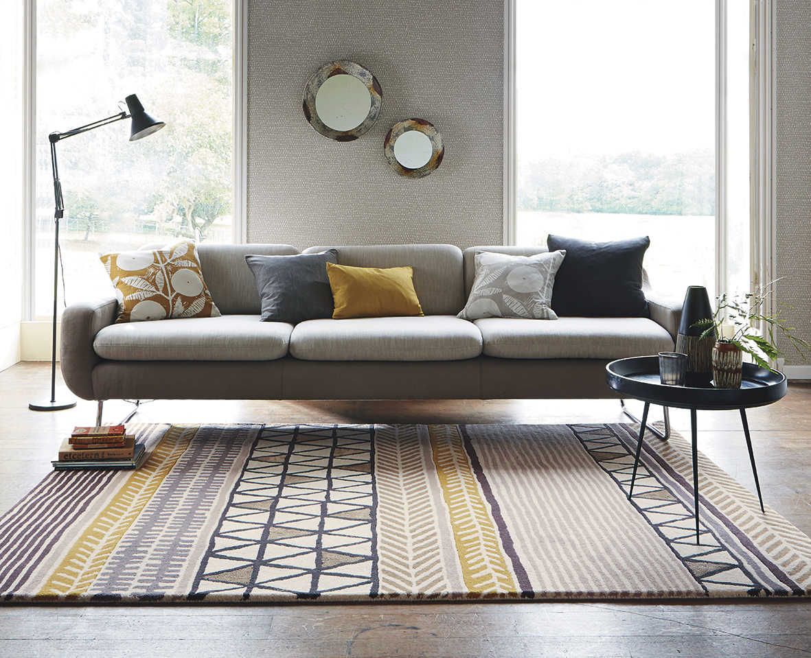 Tappeto Living Raita Tortora 24701 | Misura: 120 × 180 cm