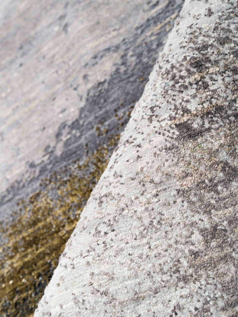 Tappeto Tessuto Verde/Ruggine | Misura: 140 × 210 cm
