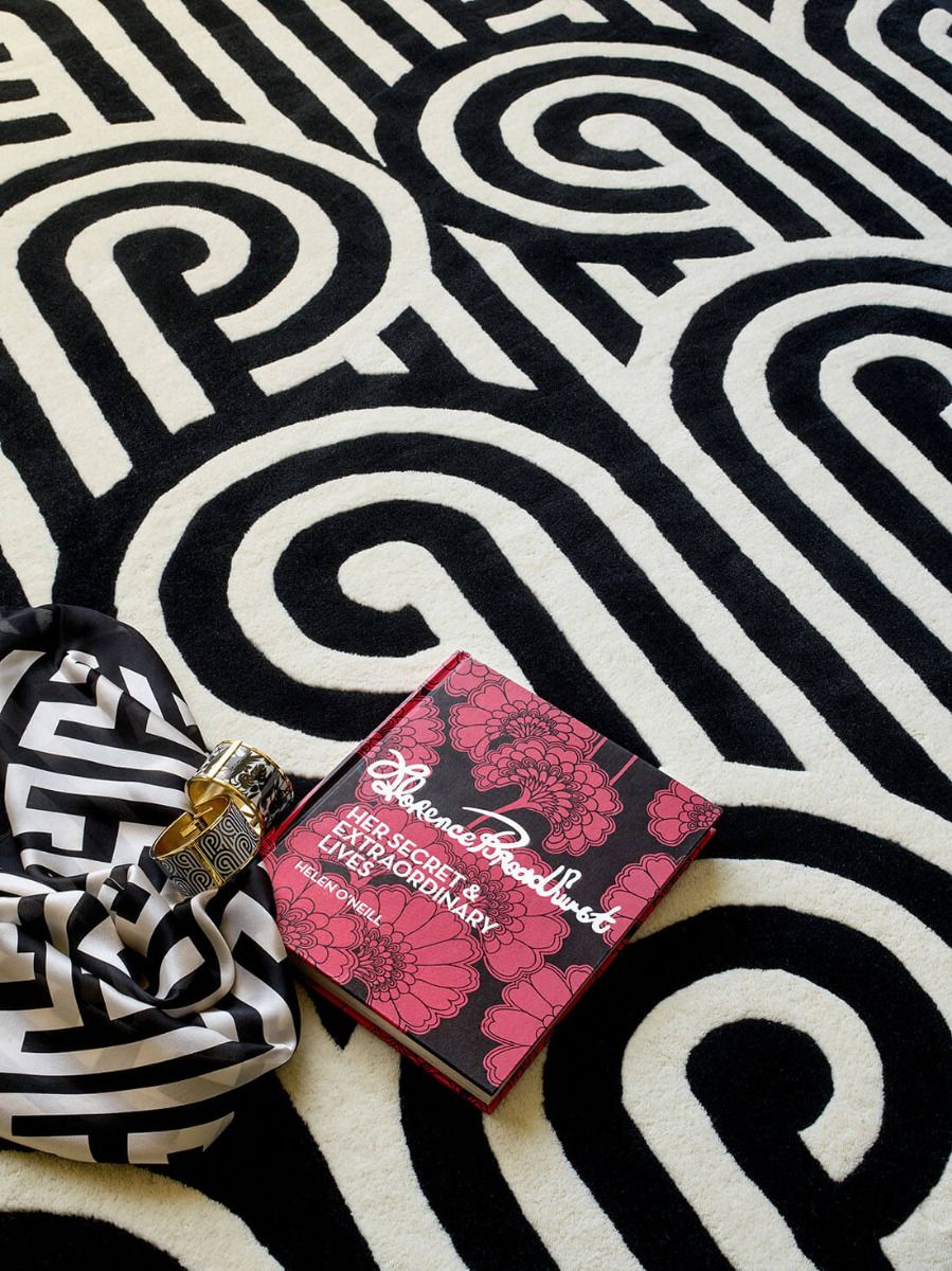Tappeto Turnabouts Nero 39205 | Misura: 170 × 240 cm