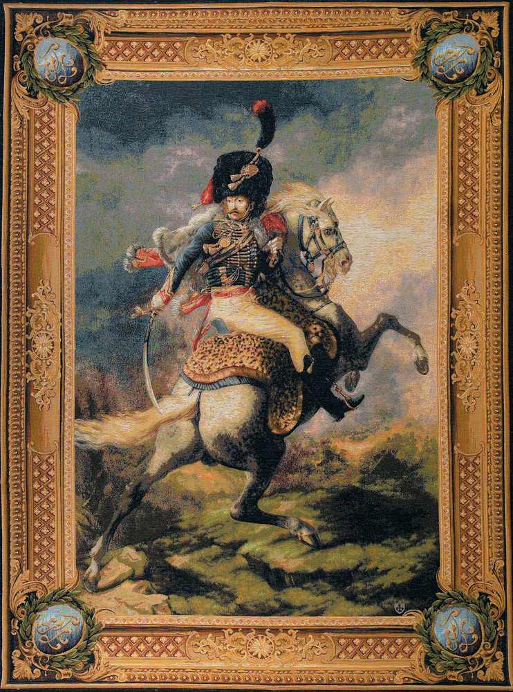 Arazzo Cavaliere di Grado Imperiale | Misura: 150 × 200 cm