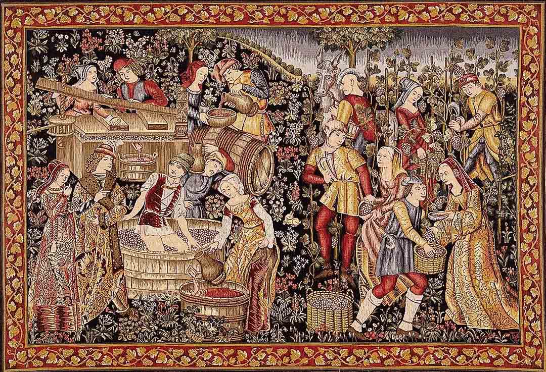 Arazzo Grande Raccolto | Misura: 110 × 150 cm Arazzo Grande Raccolto | Misura: 110 × 150 cm