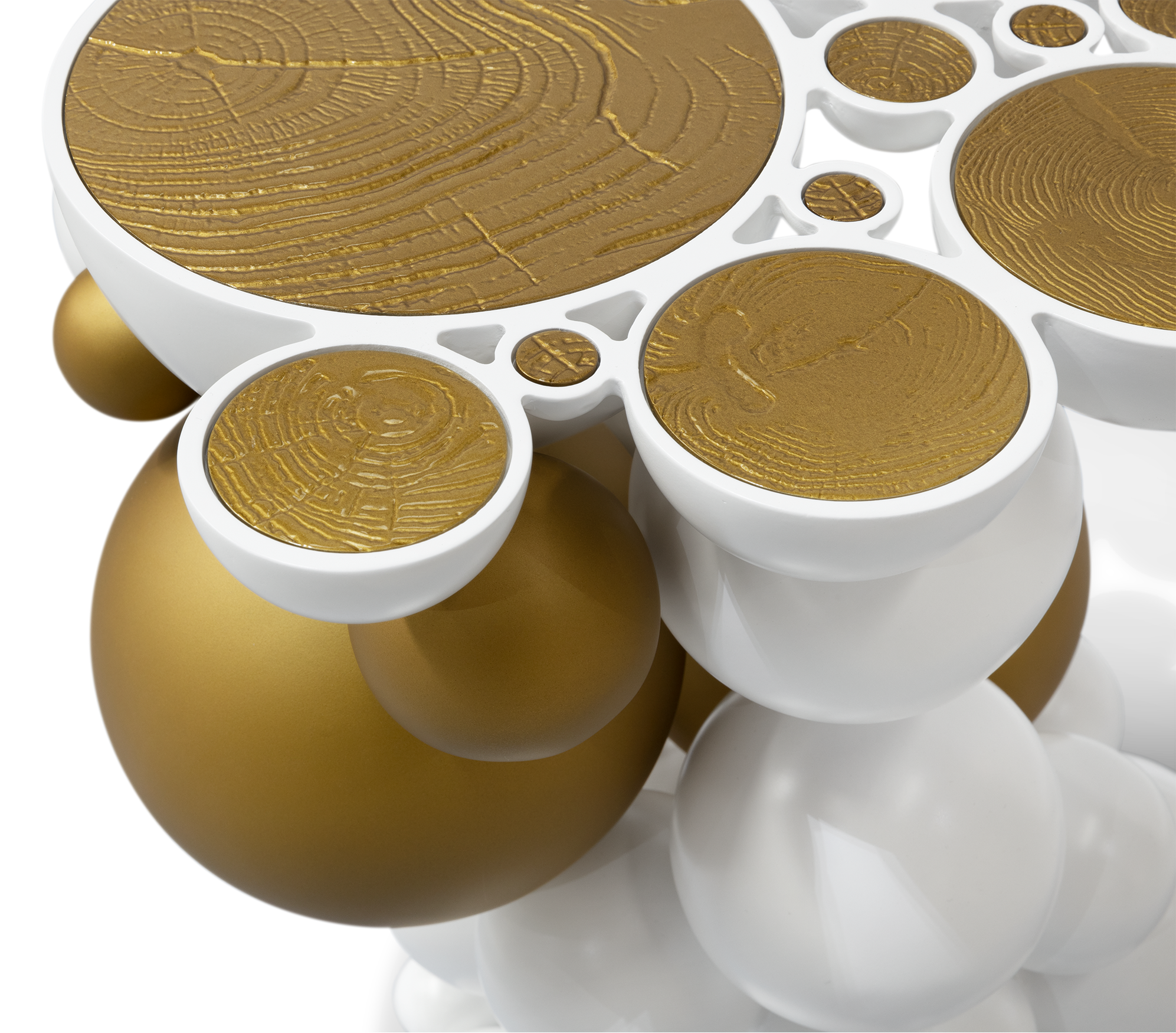 Tavolino Laterale Bianco Orbit Tavolino Laterale Bianco Orbit