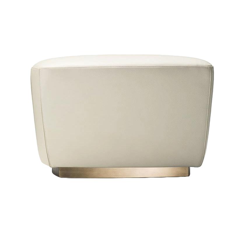 Pouf Base Bronzo