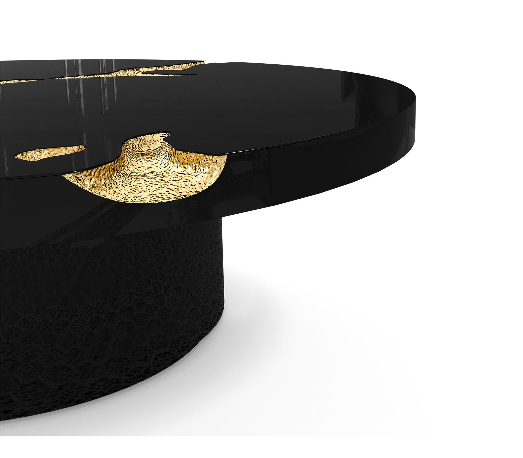 Set Tavolini Centrali Neri Dominion (3 Pezzi) Set Tavolini Centrali Neri Dominion (3 Pezzi)