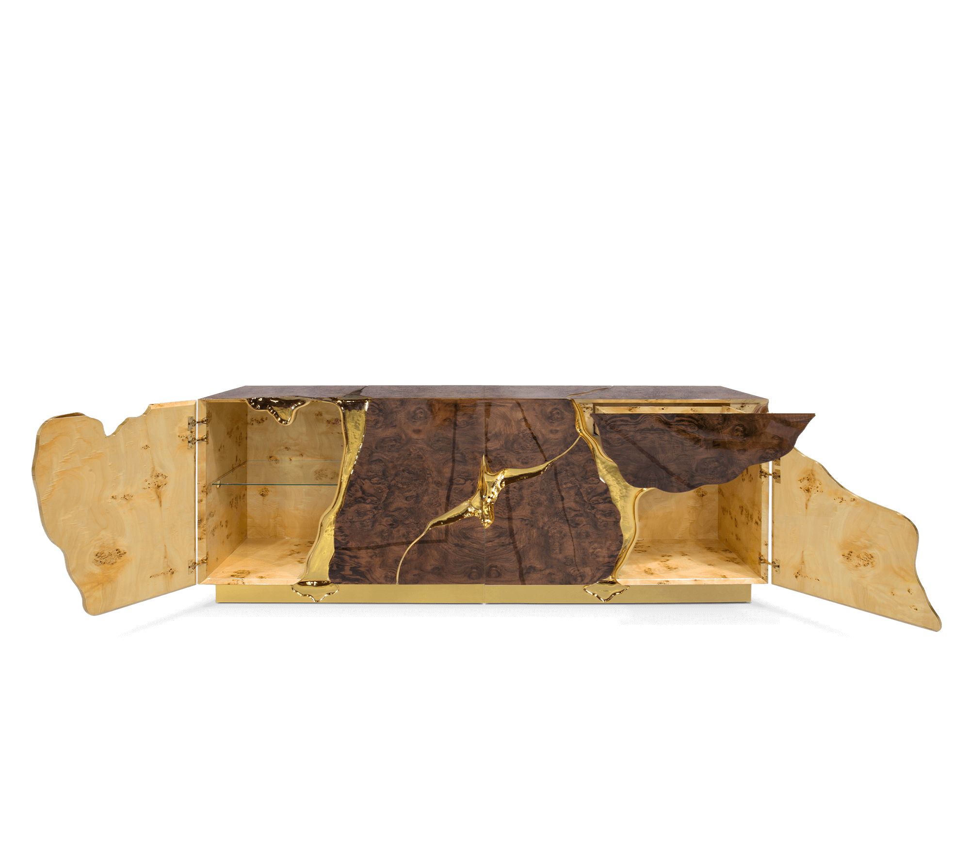 Credenza in Noce Fissure Credenza in Noce Fissure