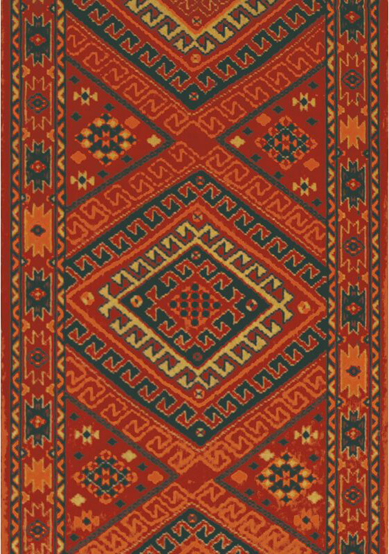 Passatoia Per Scale Kilim | Larghezza del rotolo: 70 cm