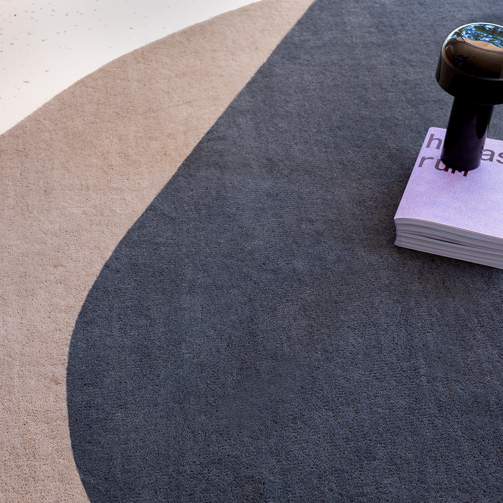 Tappeto Elemento Arp Blu