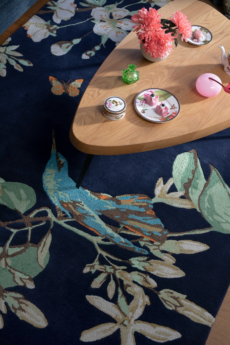 Tappeto Hummingbird Navy