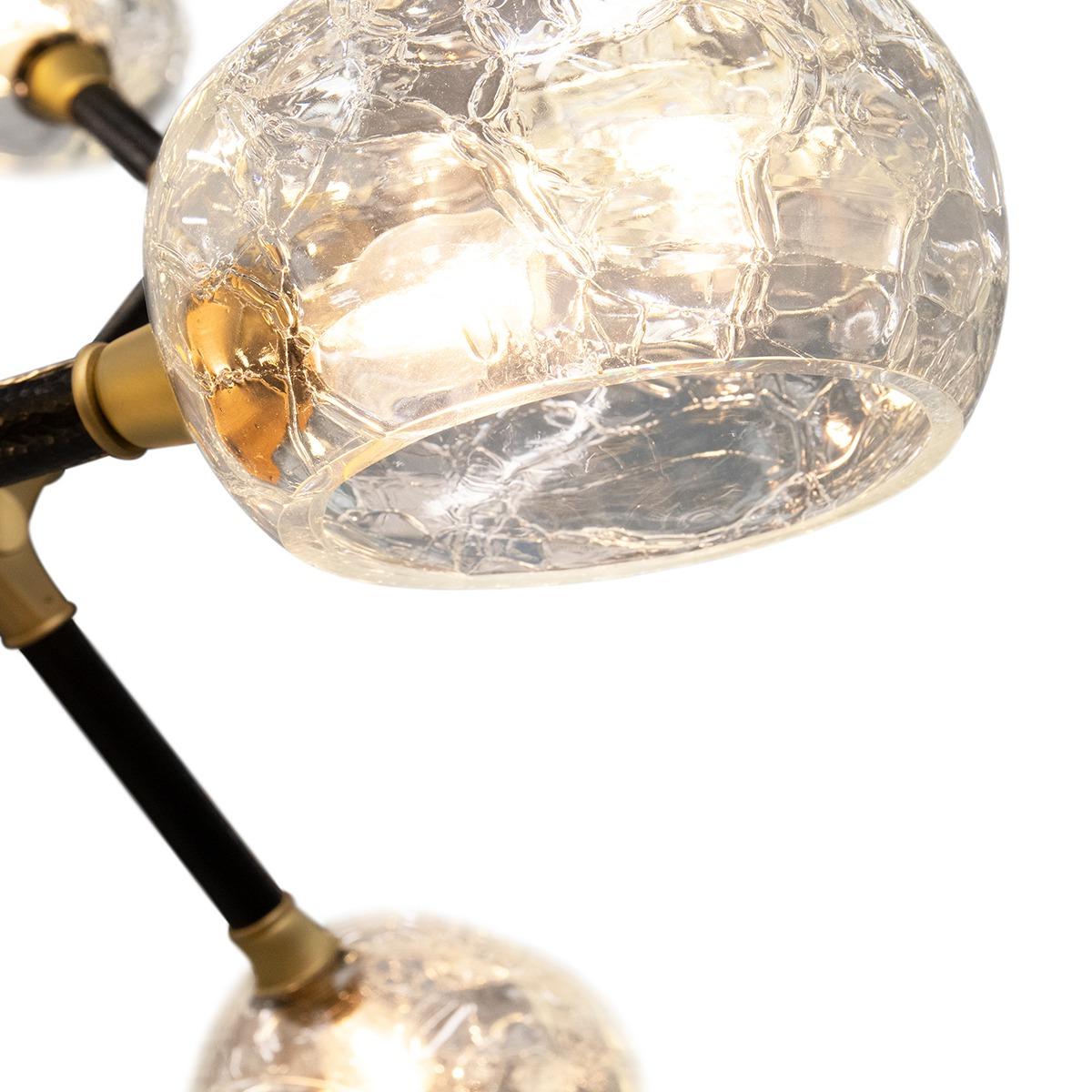 Grande Lampada a Sospensione Irregolare Multi-Tonalità