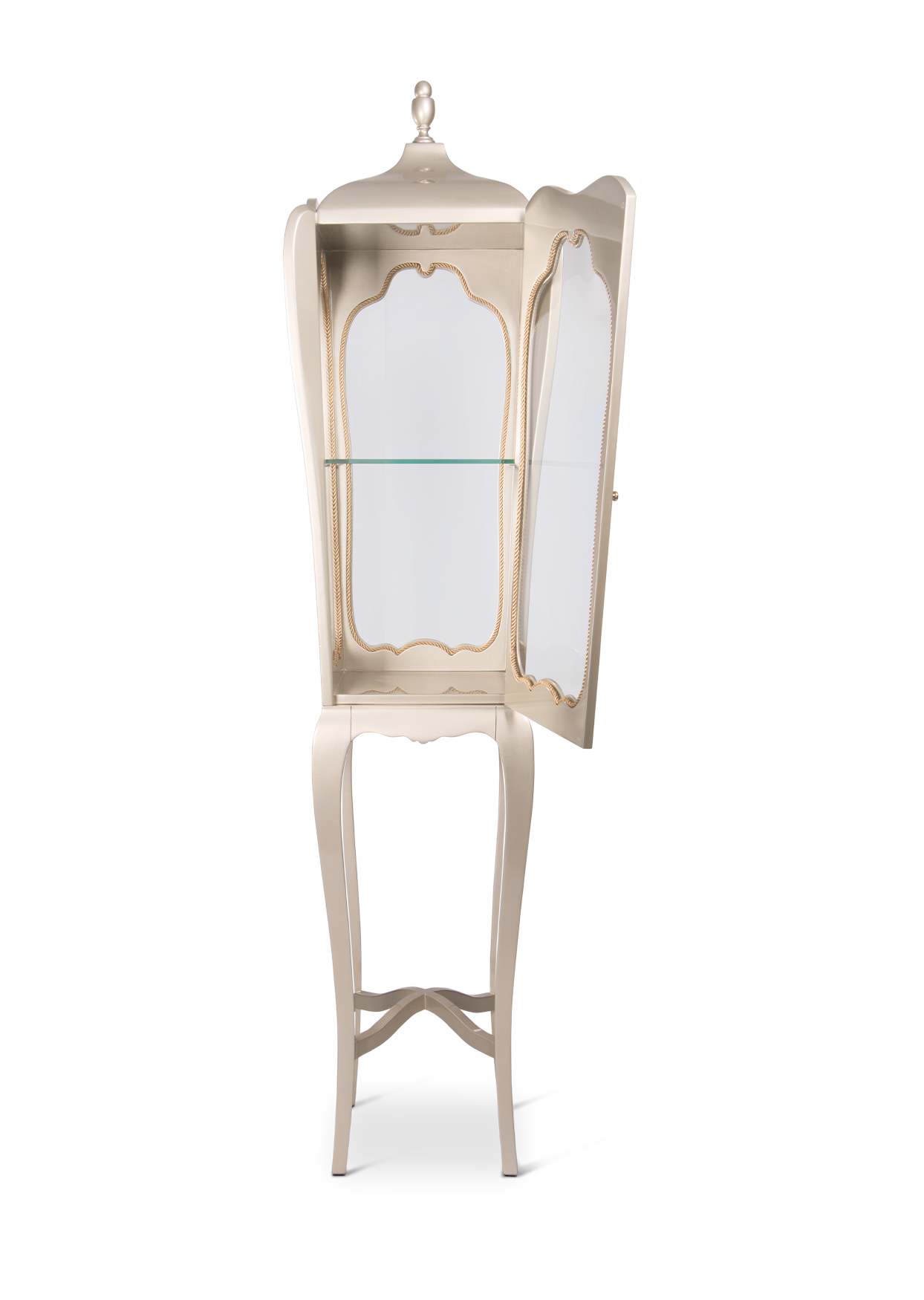 Vetrina Slim Color Crema Empire Vetrina Slim Color Crema Empire