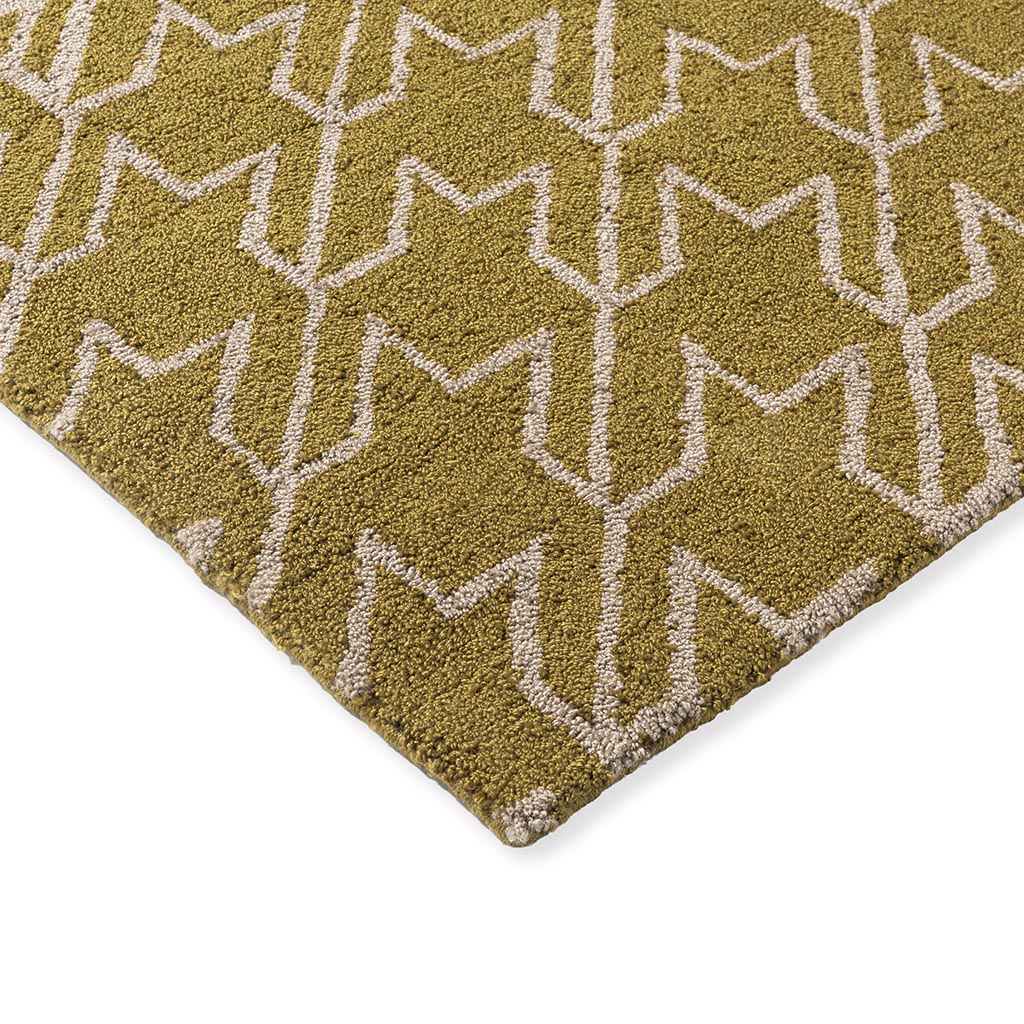 Tappeto TB Houndstooth Senape Per Esterni | Misura: 250 × 350 cm