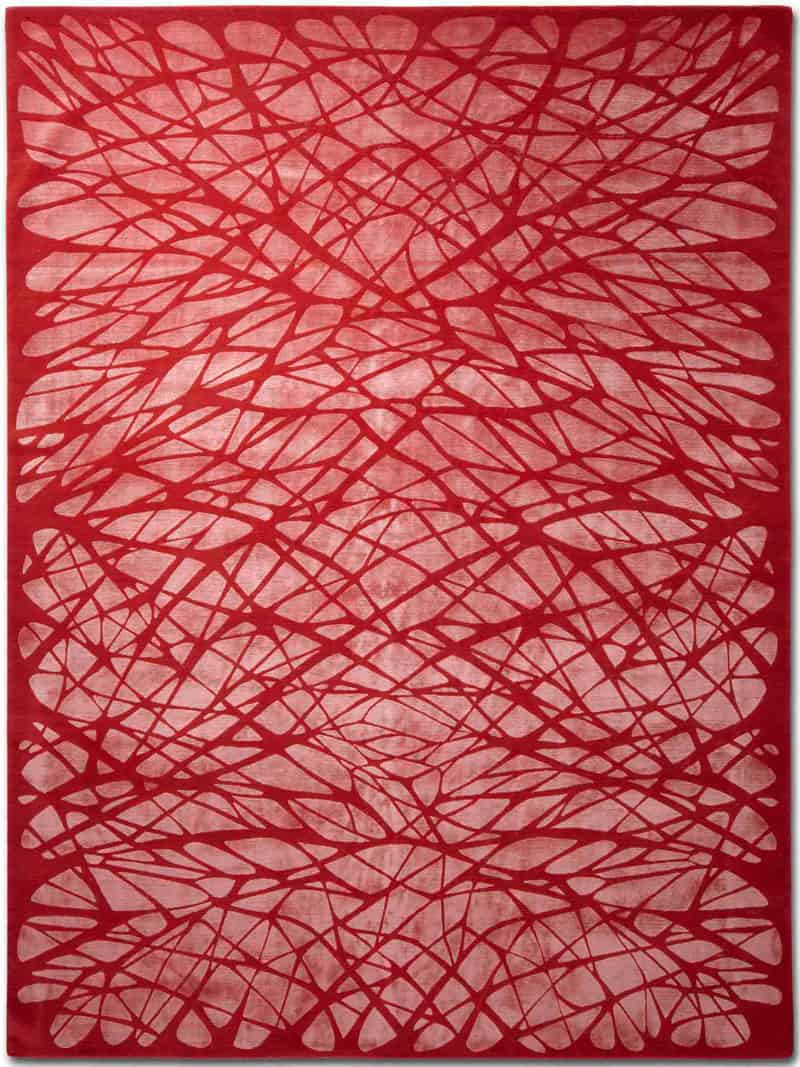 Tappeto Lusso Dresden Rosso