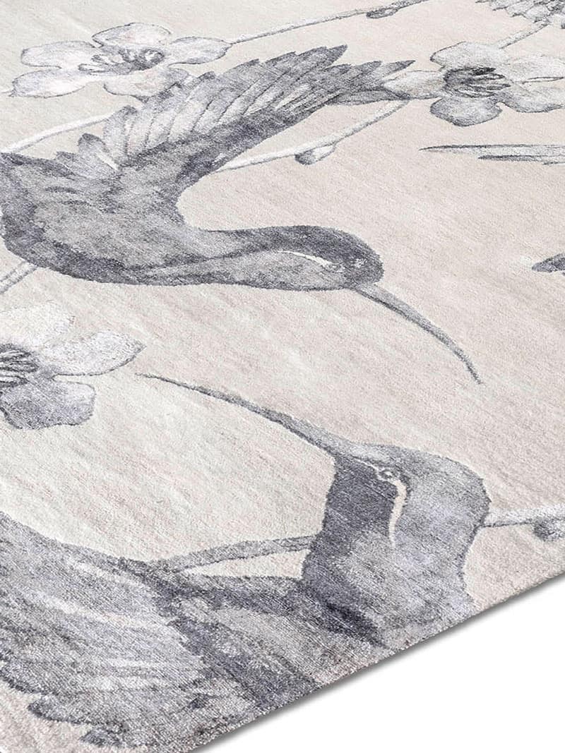 Tappeto Annodato Colibrì