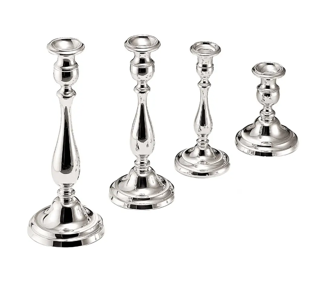 Candeliere Inglese In Argento | Dimensioni: Height 23 cm