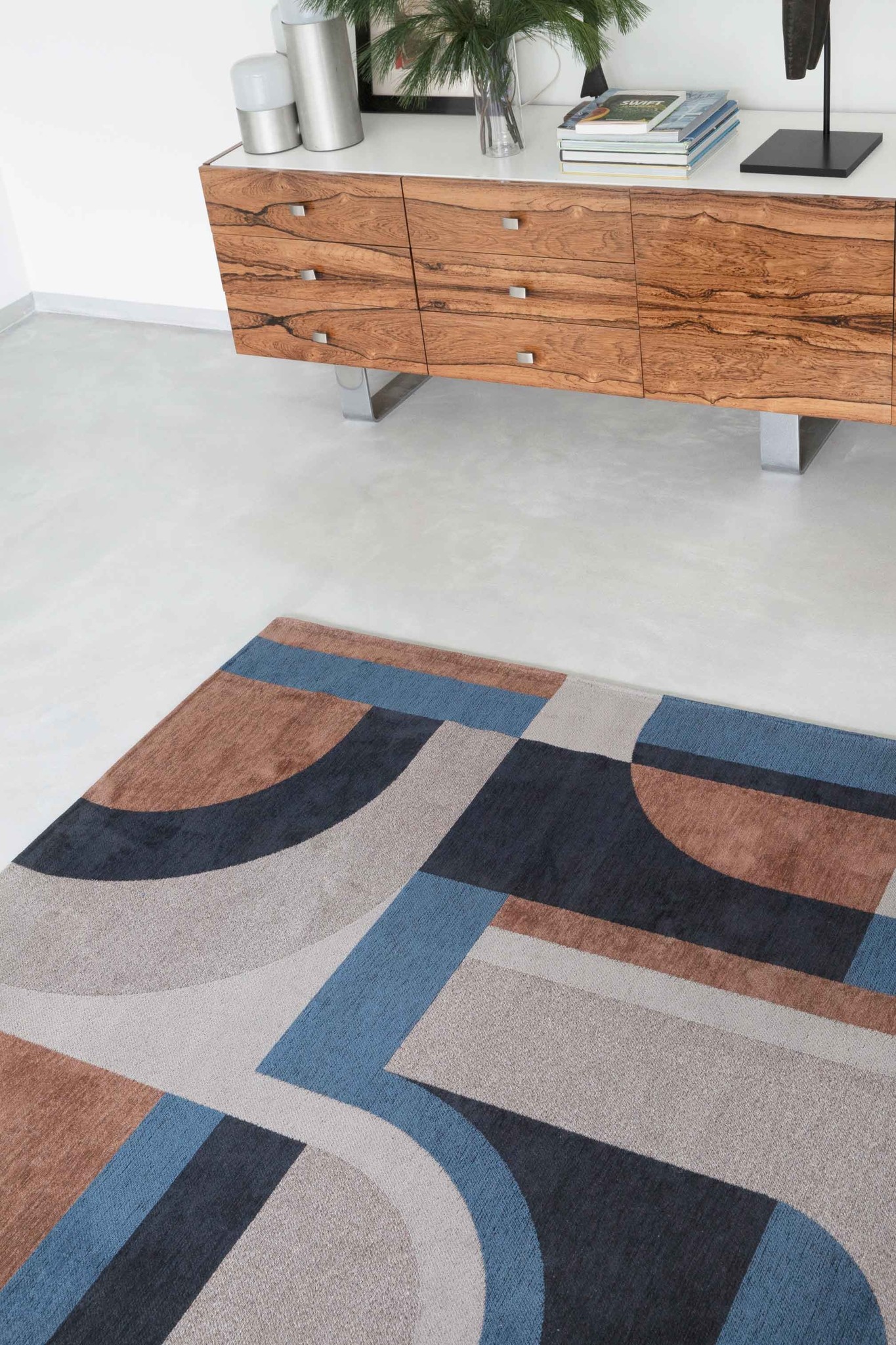 Tappeto Camel Blu 9196 | Misura: 240 x 340 cm