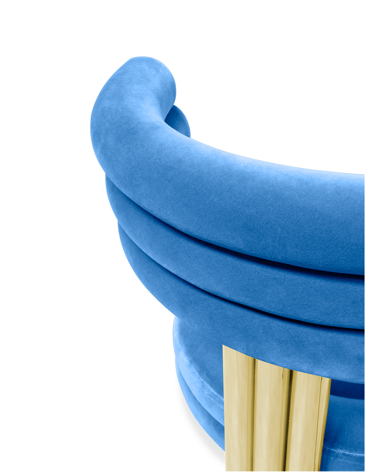Sedia da Pranzo Blu Kerr
