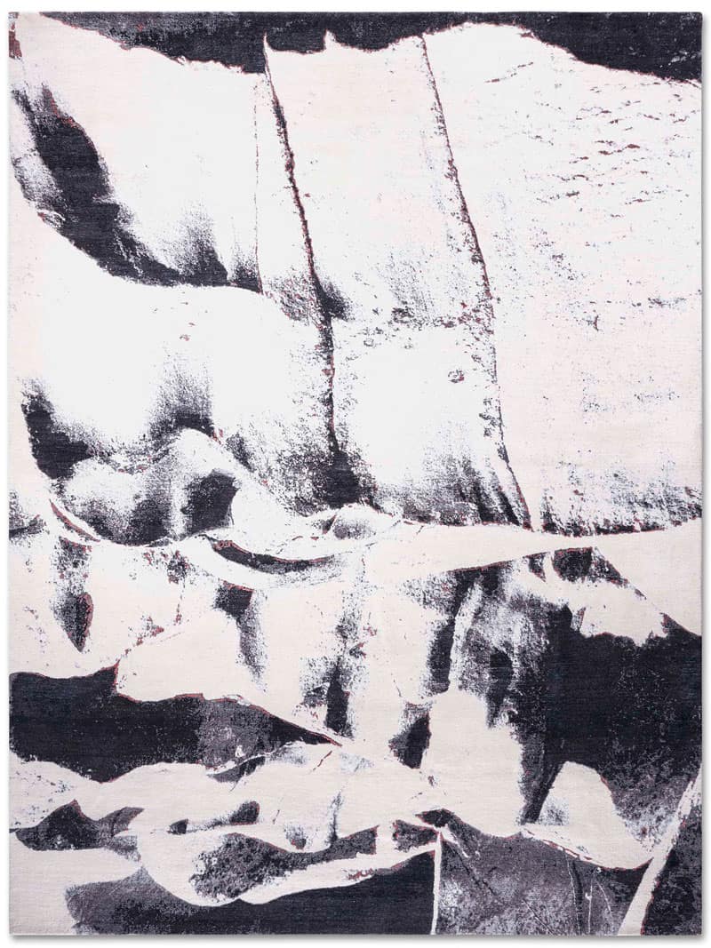 Tappeto Bianco e Nero 5 | Misura: 140 × 210 cm