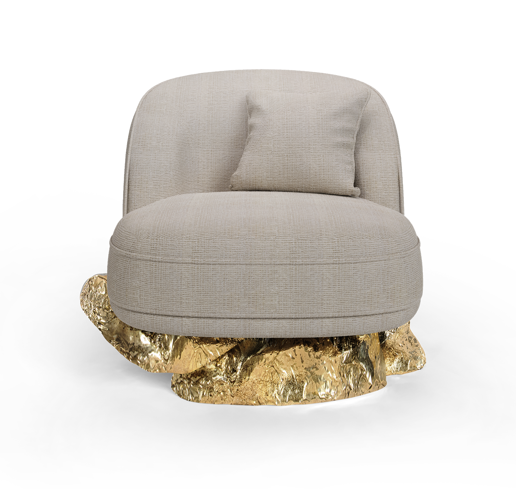 Poltrona Angora Toffee Baltico