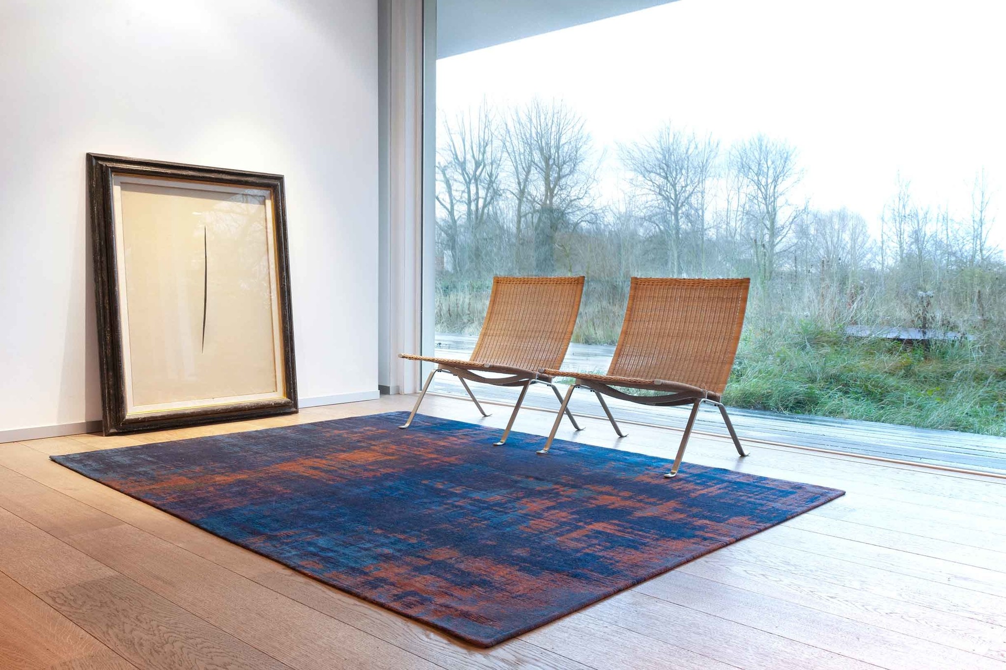 Tappeto Venetian Dust Blu Tramonto 9211