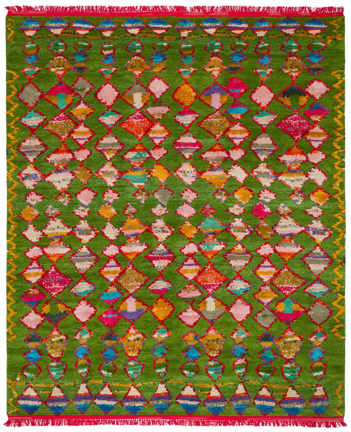 Tappeto Lost Weave 14 Multicolore Verde