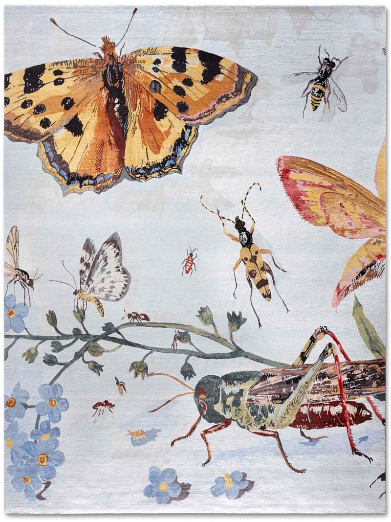 Tappeto Tessuto Cavalletta