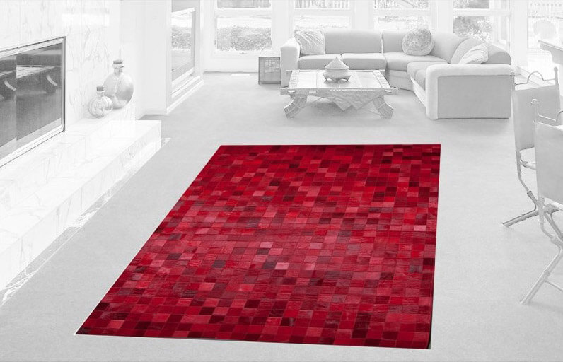 Tappeto Mosaic Red | Misura: 200 × 300 cm