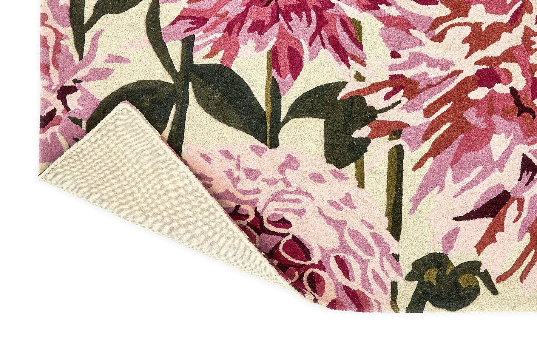 Tappeto Dahlia Fuchsia/Palm